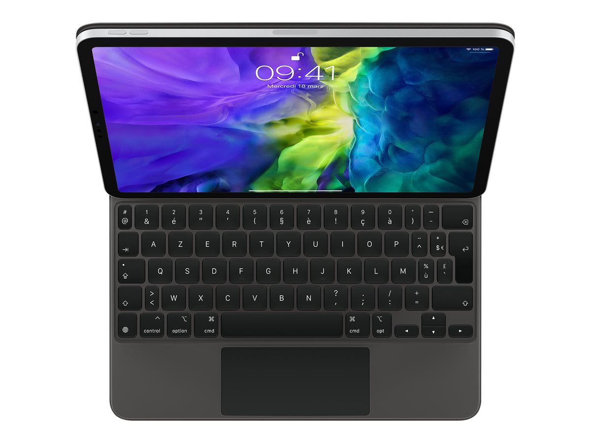 Magic Keyboard d'Apple – clavier et étui de folio – avec pavé tactile – QWERTY –