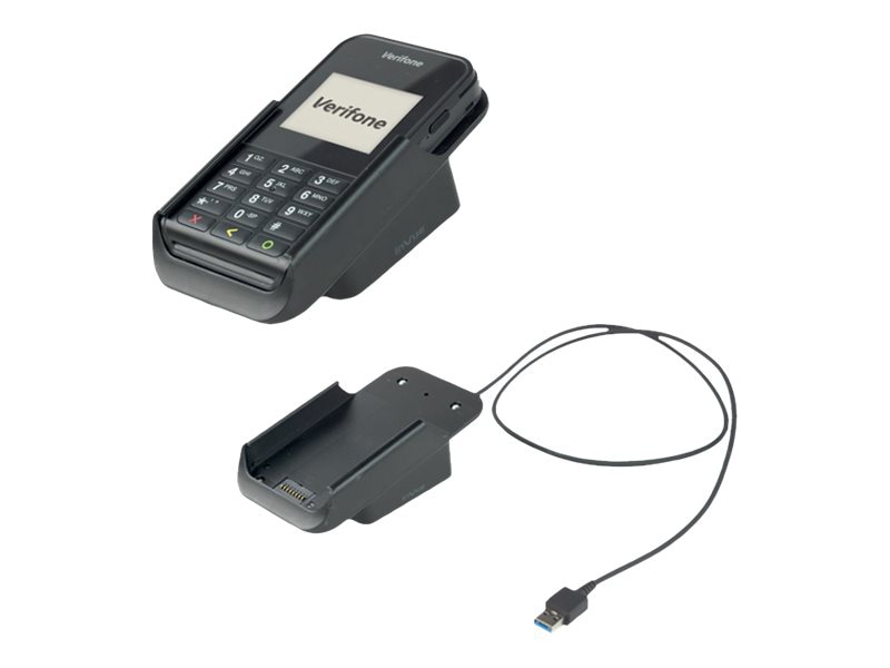 InVue Cradle with Charging Cable for e355 Mobile Payment Device - Black