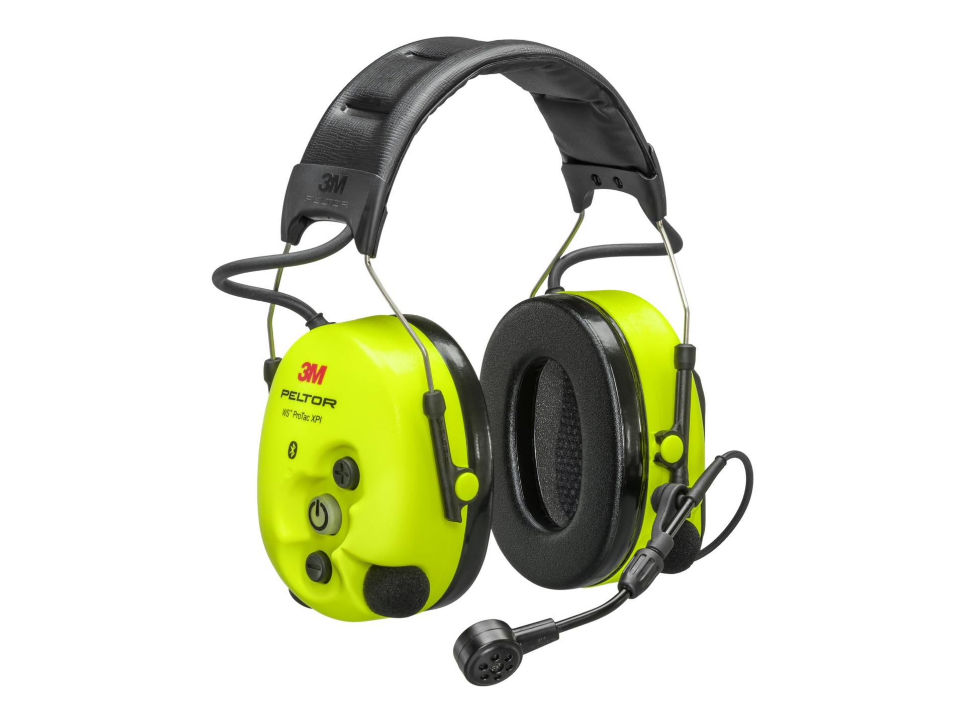 3M Peltor WS ProTac XPI Level Dependent MT15H7AWS6 - wireless headset - black and yellow