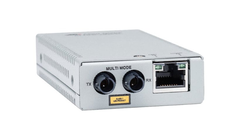 Allied Telesis AT MMC2000/SC - fiber media converter - 1GbE - TAA Compliant