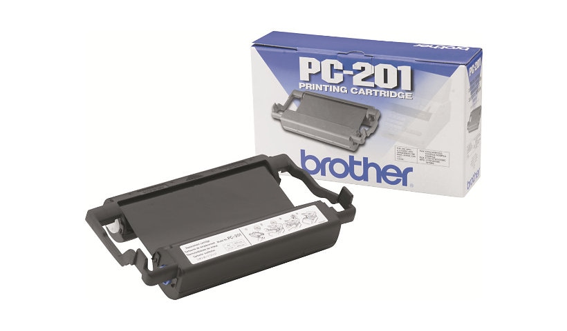 Brother PC201 - 1 - black - print ribbon