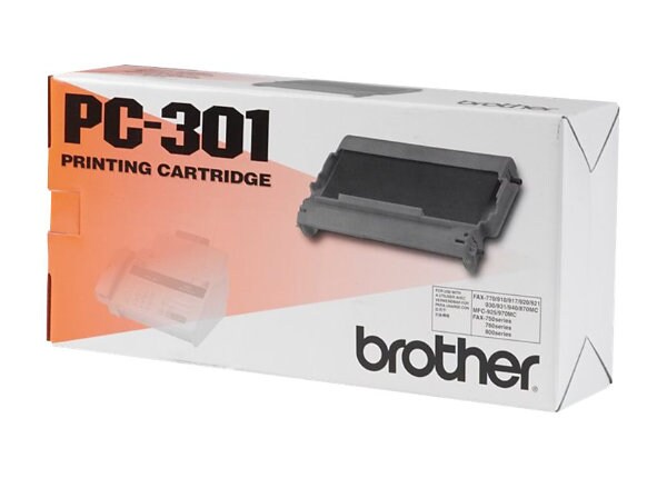 Brother PC301 - 1 - black - print ribbon