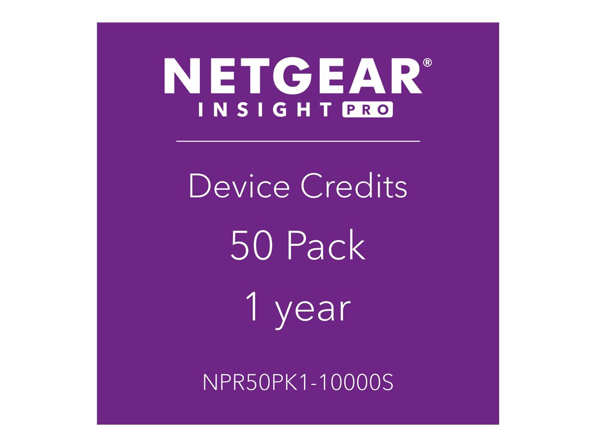 Netgear Insight Pro 50-Pack - 1 Year - Service