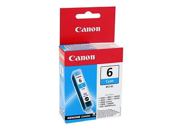 Canon BCI-6C Cyan InkJet Cartridge
