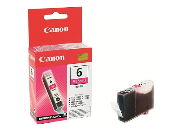 Canon BCI-6M Magenta InkJet Cartridge

