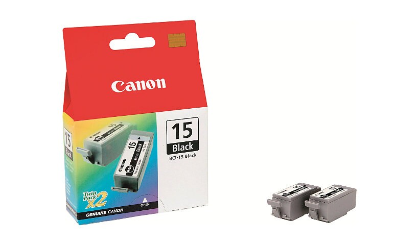 Canon BCI-15 - 2-pack - yellow, cyan, magenta - original - ink tank