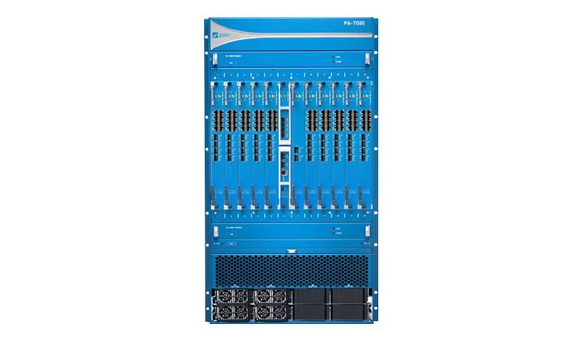 Palo Alto Networks PA-7080 Bare chassis - modular expansion base - on-site