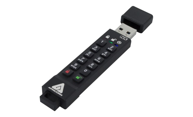 Apricorn Aegis Secure Key 3NX - USB flash drive - 8 GB - ASK3-NX