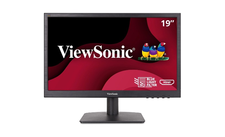 ViewSonic VA1903H - WXGA 1366x768p 16:9 Widescreen Monitor with
