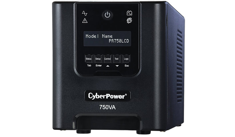 CyberPower Smart App Sinewave PR750LCDN - UPS - 525 Watt - 750 VA