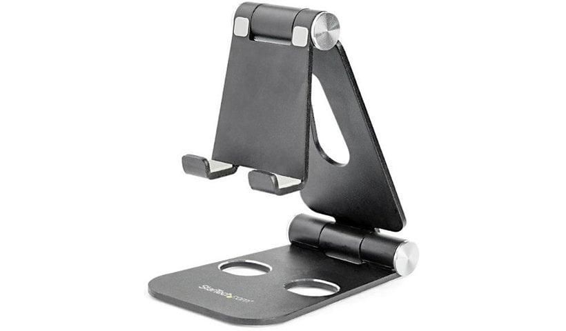 StarTech.com Phone and Tablet Stand - Foldable Universal Adjustable Tablet/Cell Phone Stand for Desk