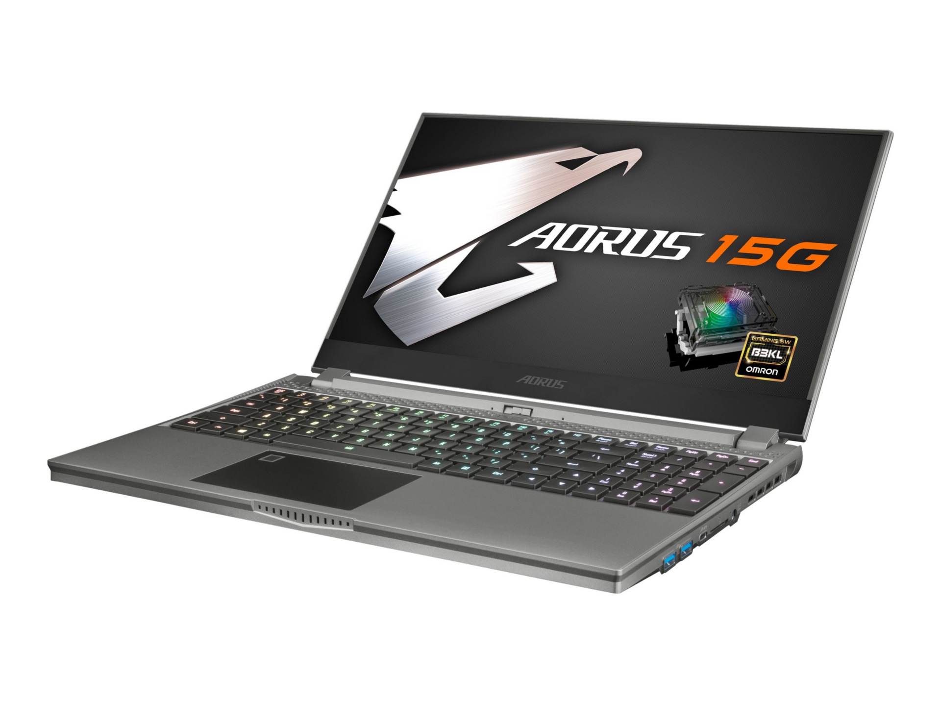 AORUS 15G KB 8US2130MH - 15.6" - Core i7 10875H - 16 GB RAM - 512 GB SSD