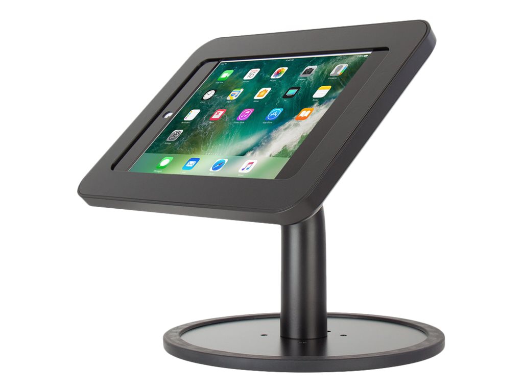 The Joy Factory Elevate II Countertop Kiosk enclosure - 45° viewing angle - for tablet - black