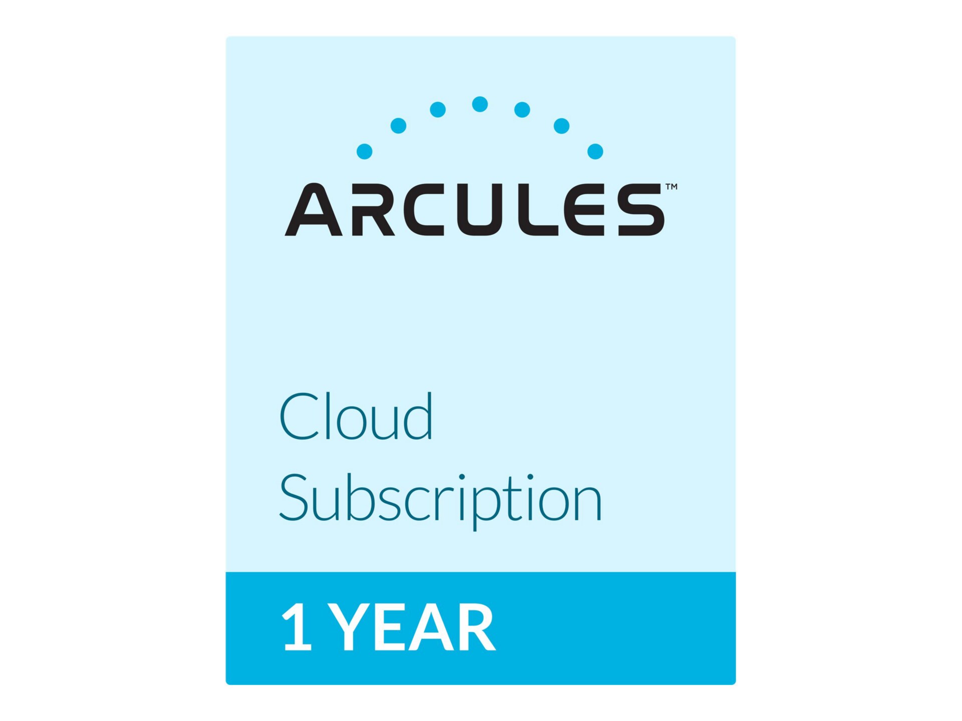 Arcules for small organizations - subscription license (1 year) - 14