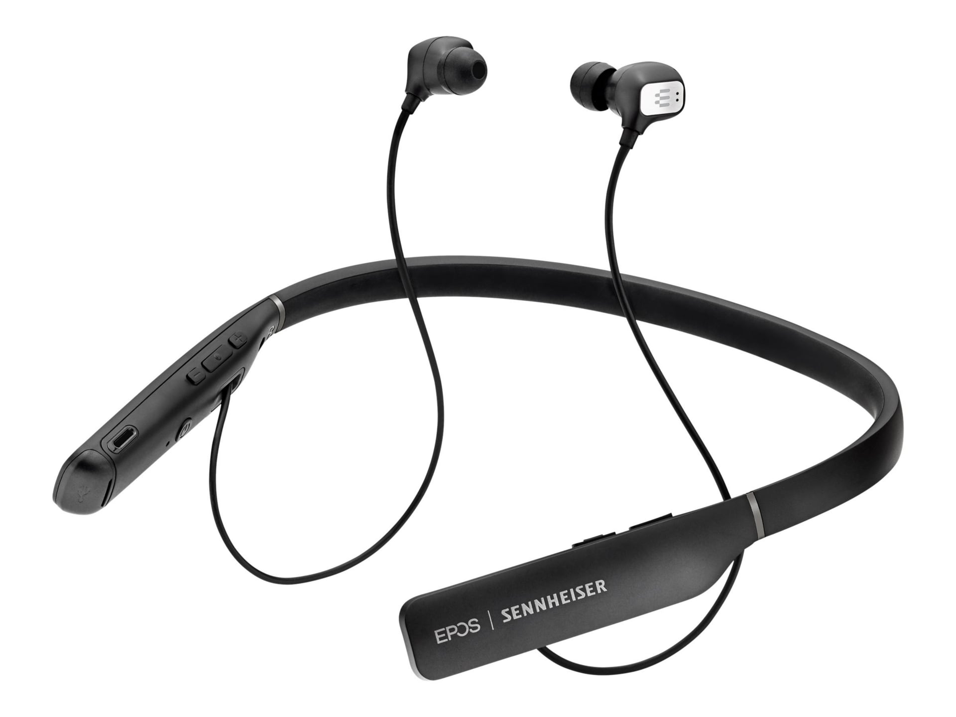EPOS I SENNHEISER ADAPT 460T - wireless earphones with mic - neckband - bla