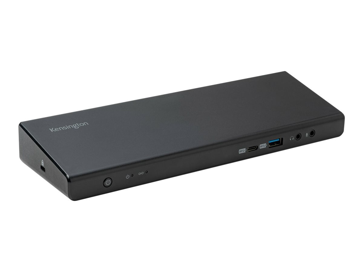 Kensington SD4750P USB-C & USB 3.0 Dual 4K Docking Station - 85W PD - DP & HDMI - Win/Mac - docking station - USB-C /
