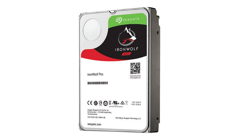 Seagate IronWolf Pro ST6000NE0023 - hard drive - 6 TB - SATA 6Gb/s (pack of