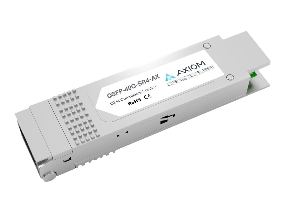 Axiom Cisco QSFP-40G-SR4= Compatible - QSFP+ transceiver module - 40GbE