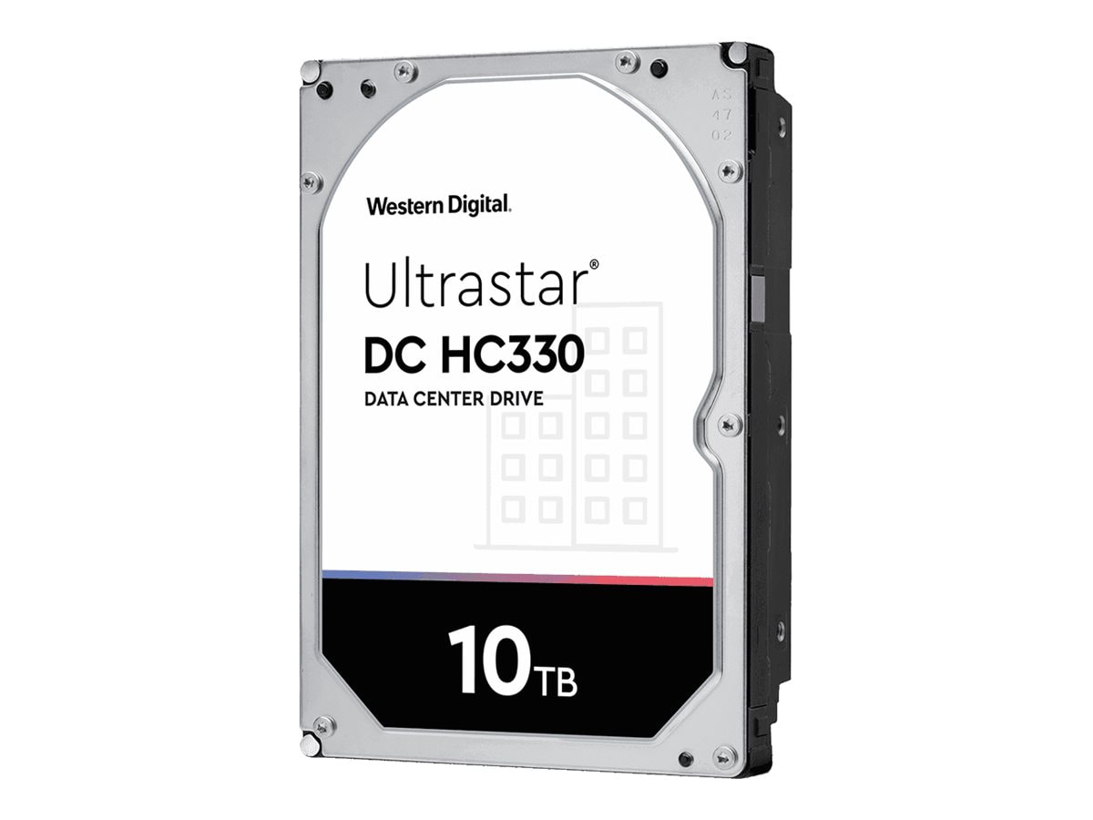 WD Ultrastar DC HC330 WUS721010ALE6L4 - hard drive - 10 TB - SATA 6Gb/s