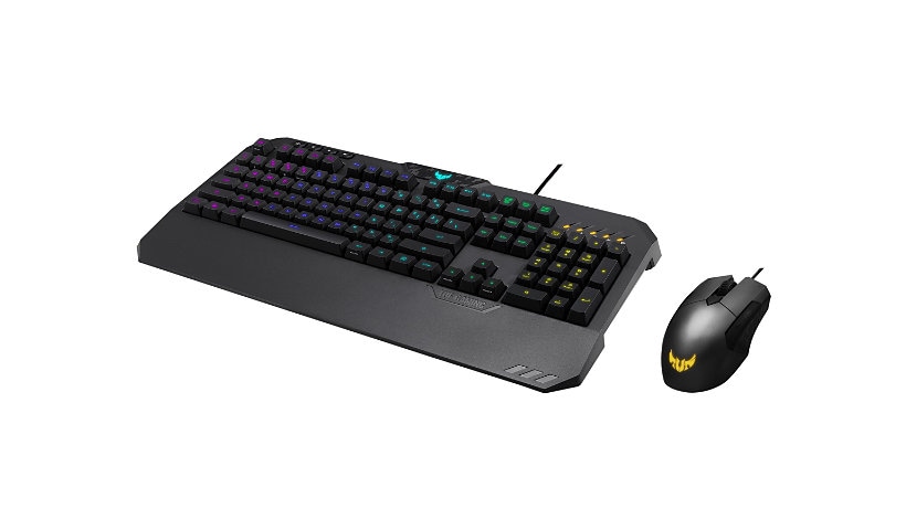 Asus TUF Gaming Combo - keyboard and mouse set - gray
