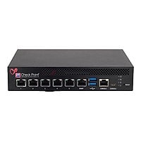 Check Point Quantum 3600 Security Gateway - Base - security appliance - with 1 year SandBlast (SNBT) Security