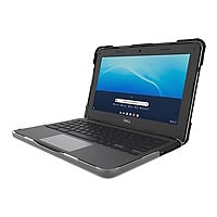 Gumdrop SlimTech Case for Dell Chromebook 3100 Clamshell - Black