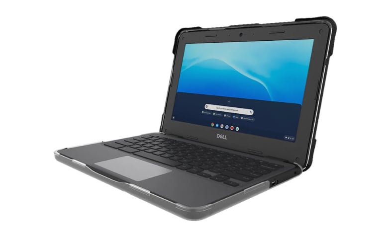 Gumdrop SlimTech Case for Dell Chromebook 3100 Clamshell - Black - 06D000 -  -