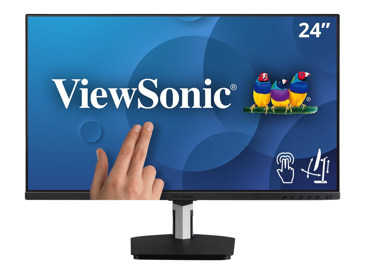 ViewSonic TD2455 - 1080p 10-Point Multi Touch Screen Monitor with Dual-Hing