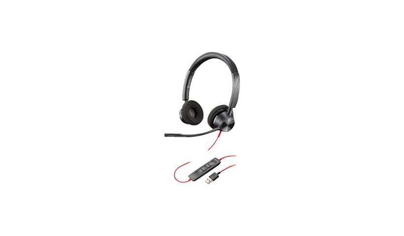 Poly - Plantronics Blackwire 3320 - headset