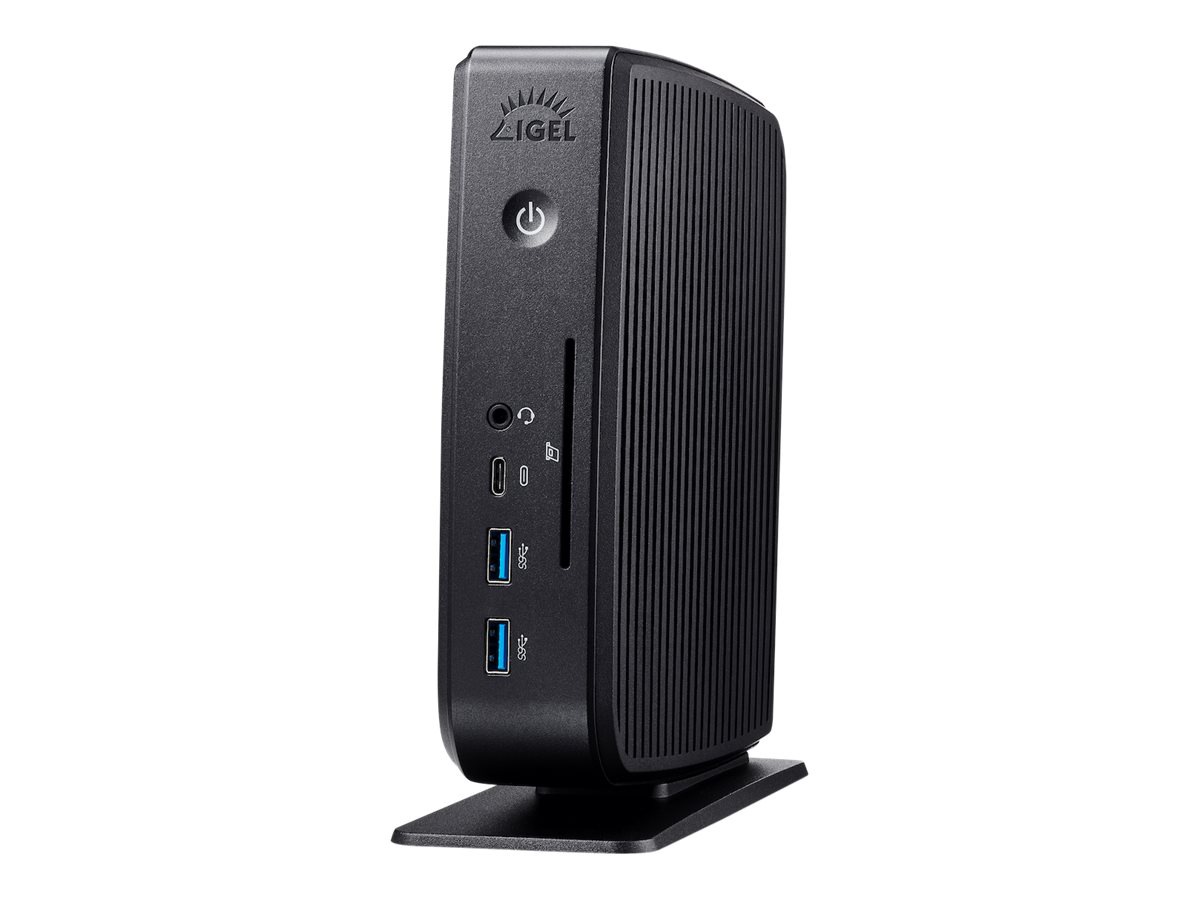 IGEL Universal Desktop UD3 M350C-LX - DT - AI Ready - Ryzen Embedded R1505G 2.4 GHz - 4 GB - flash 8 GB