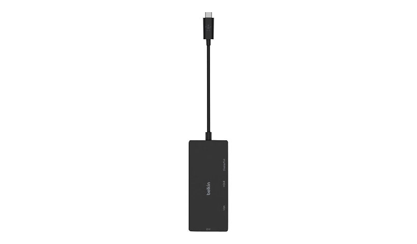 Belkin USB C Multiport Docking Station Adapter Hub - HDMI, DP, VGA, DVI