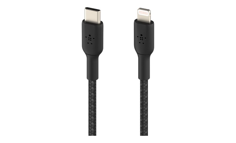 Belkin 30W USB-C to Lightning Cable 480 Mbps Nylon, Braided