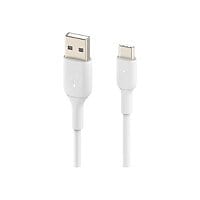 Belkin USB-A to USB-C Cable - 480 Mbps - PVC -M/M - 3.3ft/1m - White
