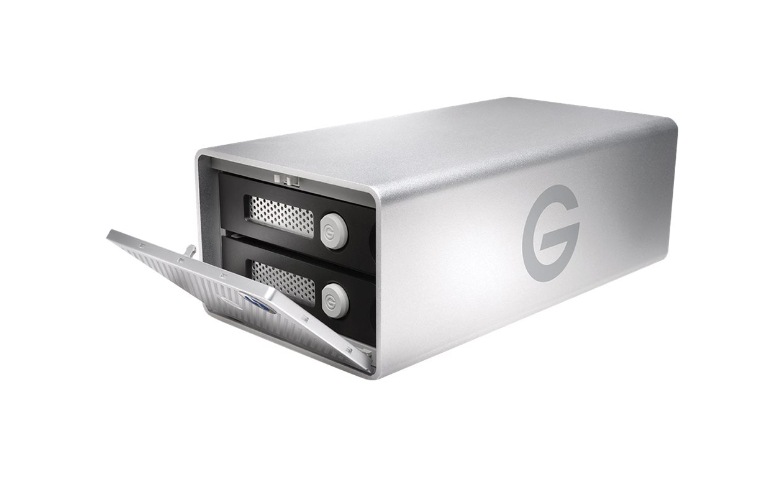 G Technology G Raid With Thunderbolt 3 Grarth3nbbdb Hard Drive Array 0g 1 Drive Arrays Cdw Com