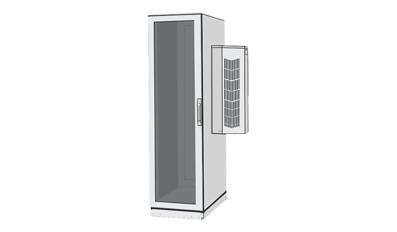 Black Box ClimateCab - system cabinet - 42U