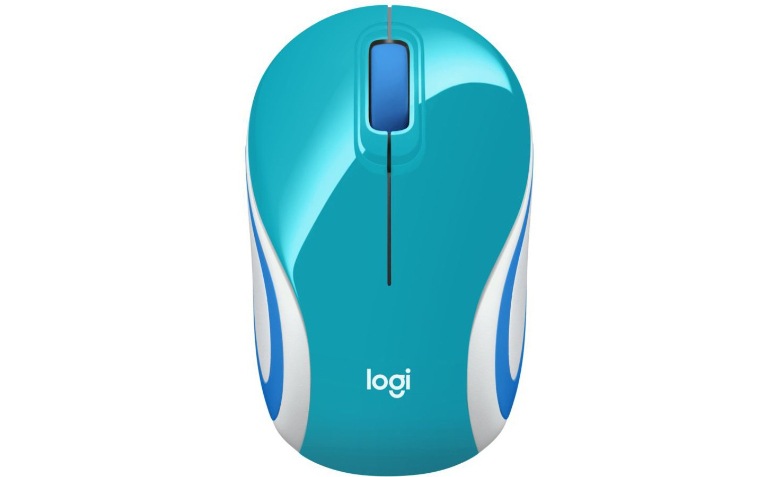 Logitech M187 - mouse - 2.4 GHz - teal - 910-005363 - Mice - CDW.com