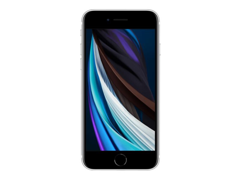 Apple iPhone SE (2nd generation) - white - 4G smartphone - 128 GB - CDMA /