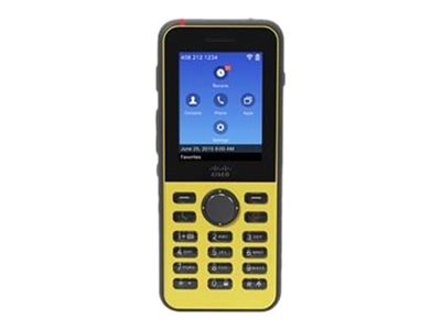 Cisco Unified Wireless IP Phone 8821-EX - cordless extension handset - with Bluetooth interface