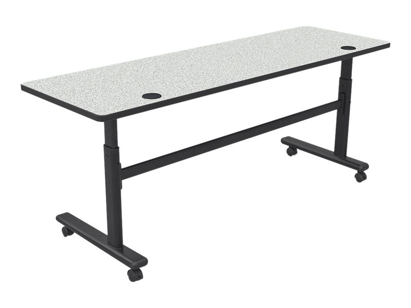 MooreCo Flipper - sit/standing desk - rectangular - available in different