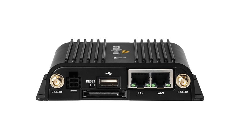 Cradlepoint IBR900 Series IBR900-1200M-B - wireless router - WWAN - Wi-Fi 5 - desktop
