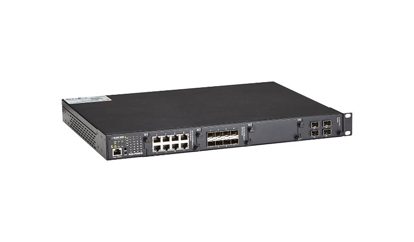 Black Box LE2700 Series Hardened Managed Modular Switch Chassis - switch - managed - rack-mountable - TAA Compliant