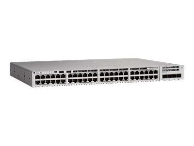 Cisco Catalyst 9200 - enhanced VRF, Network Advantage - switch - 48 ports - smart - rack-mountable
