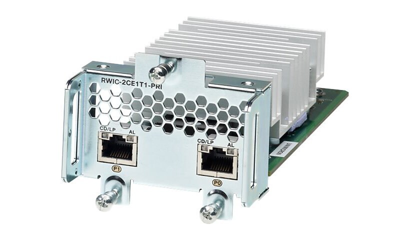 Cisco Channelized T1/E1 and ISDN PRI Module for the Cisco 2010 Connected Grid Router - adaptateur de terminal RNIS - PRI E1/T1