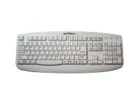 Seal Shield Silver Storm Waterproof - keyboard - white