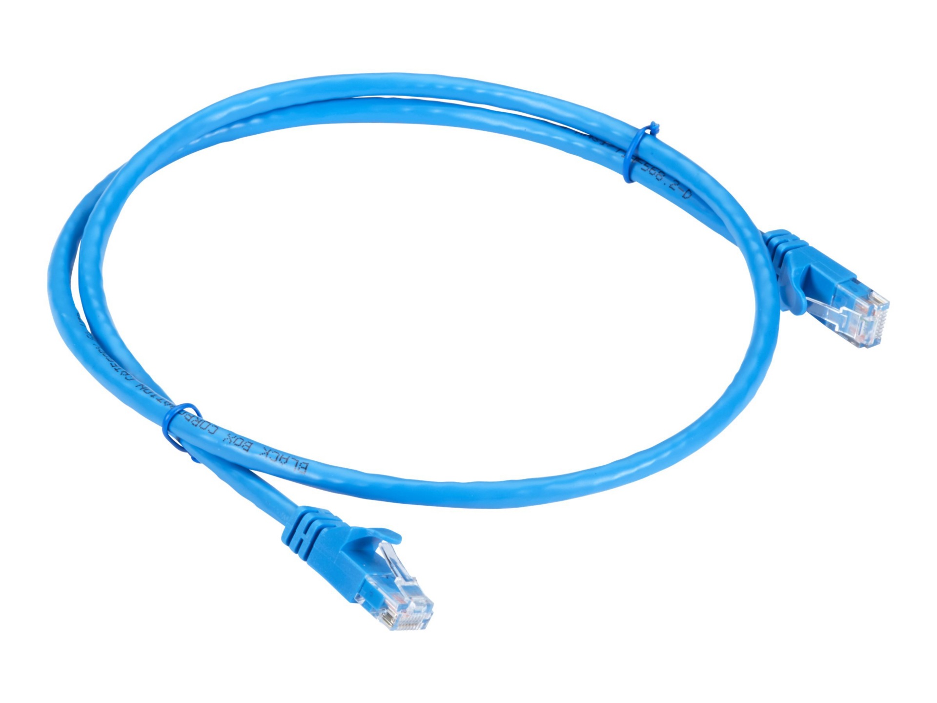 Black Box GigaTrue patch cable - 3 ft - blue