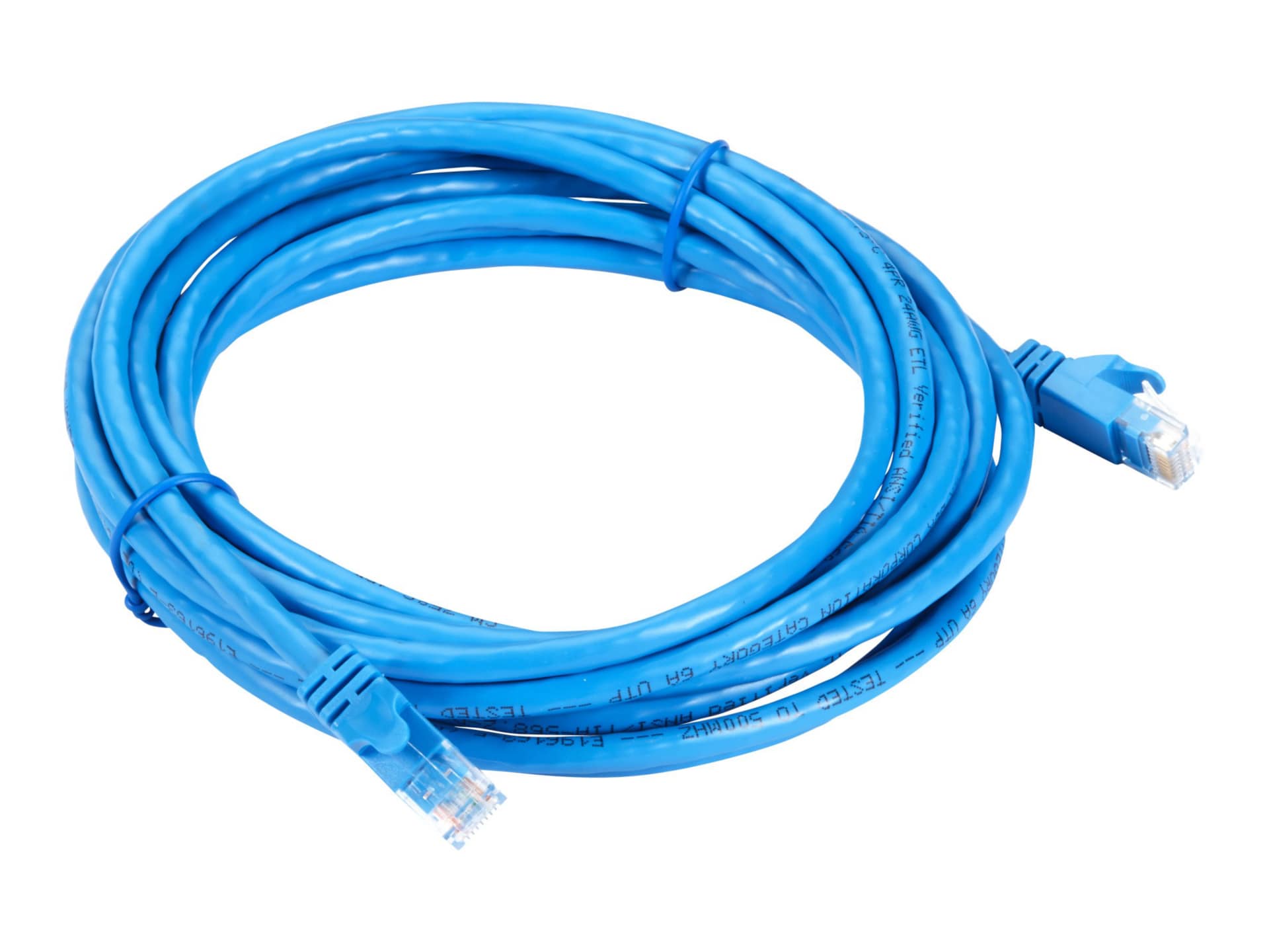 Black Box GigaTrue patch cable - 14 ft - blue