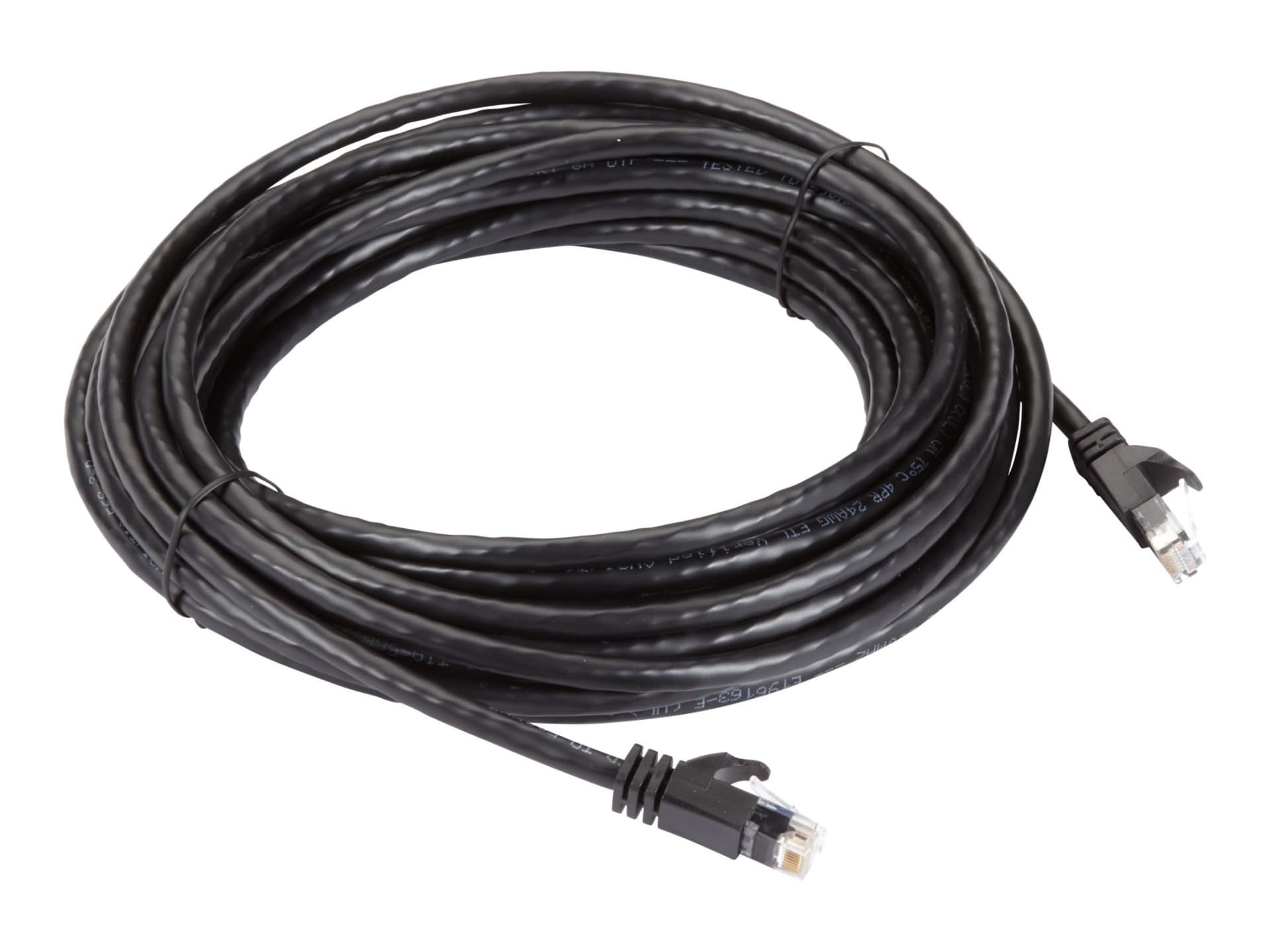 Black Box GigaTrue patch cable - 25 ft - black
