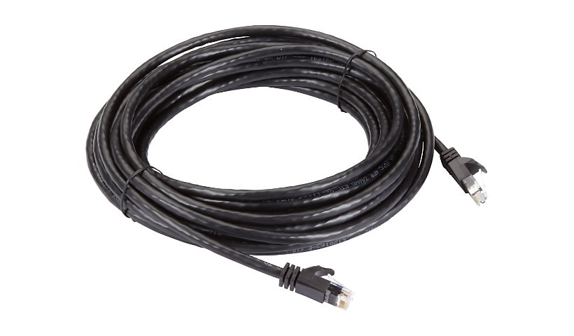 Black Box GigaTrue patch cable - 25 ft - black