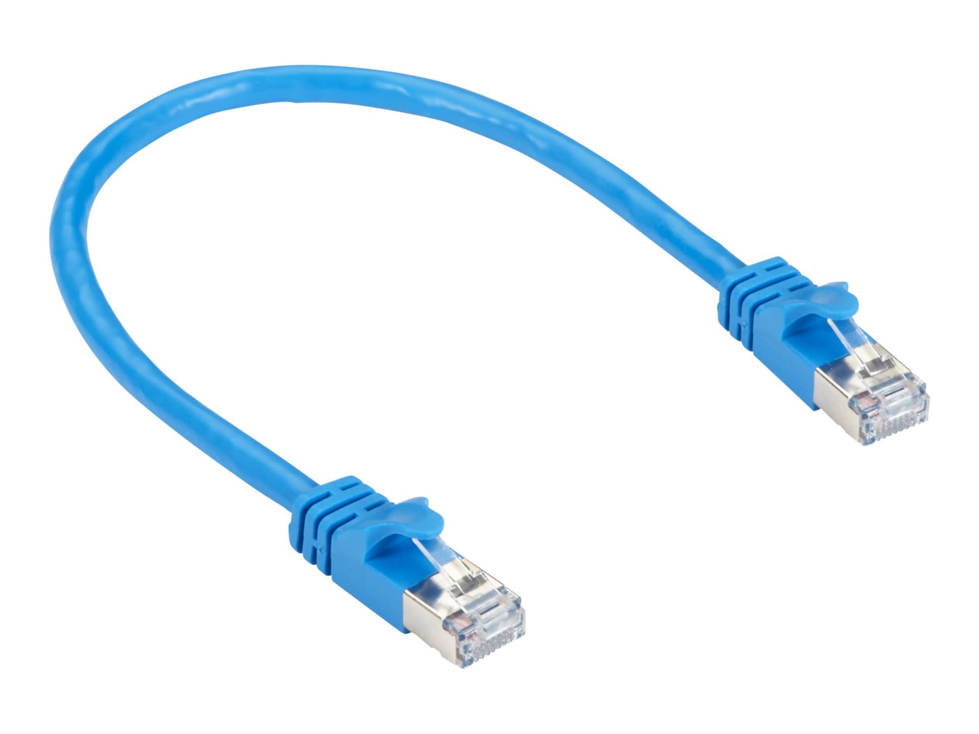 Black Box GigaTrue patch cable - 1 ft - blue