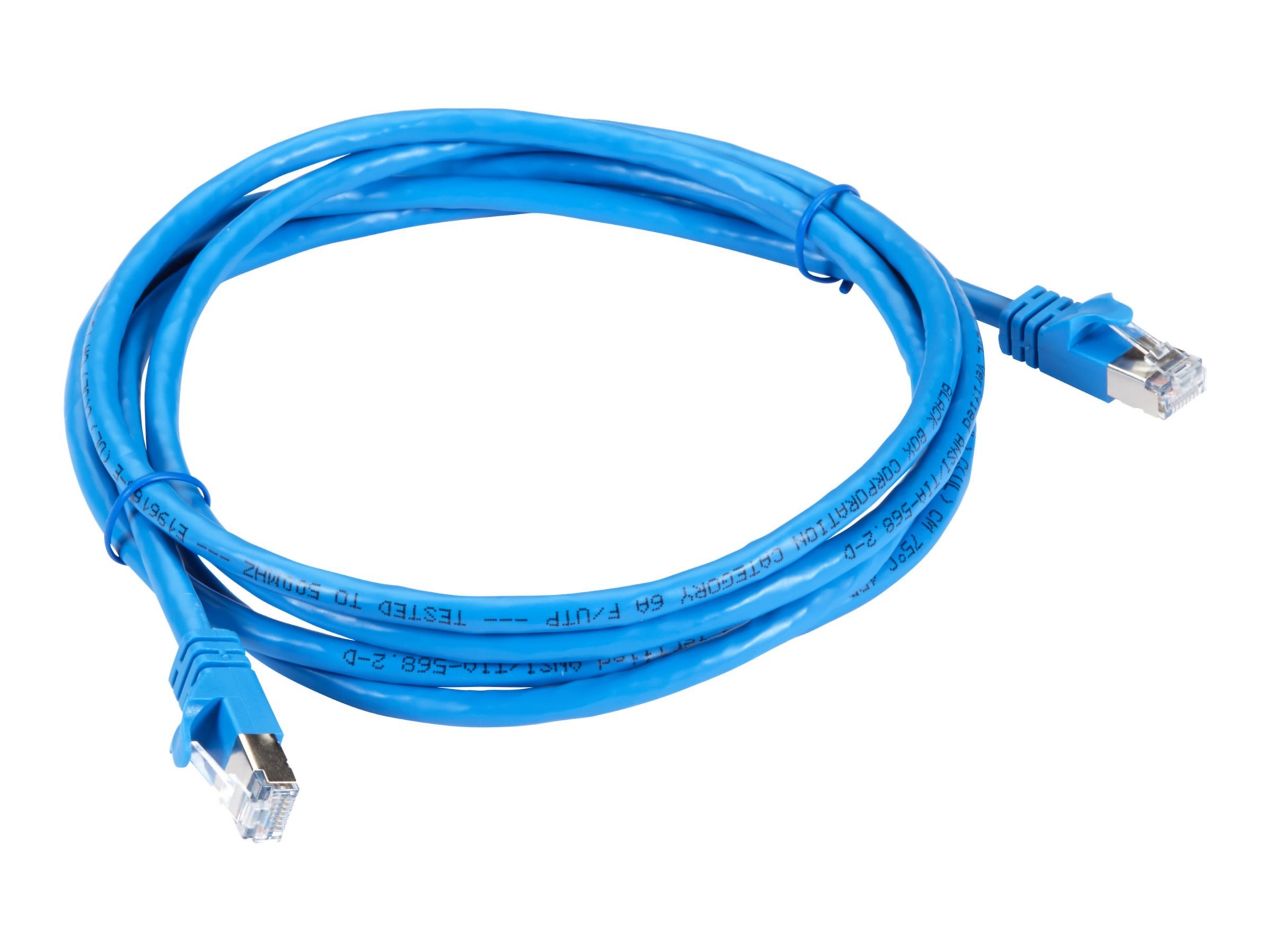 Black Box GigaTrue patch cable - 7 ft - blue